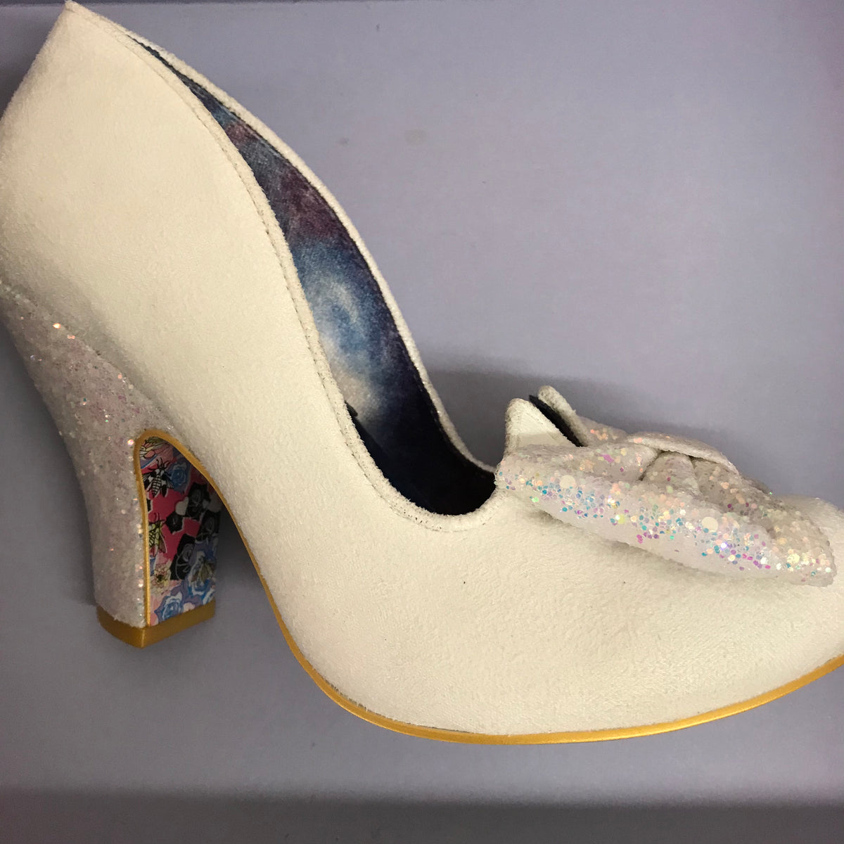 Irregular choice hot sale ivory shoes