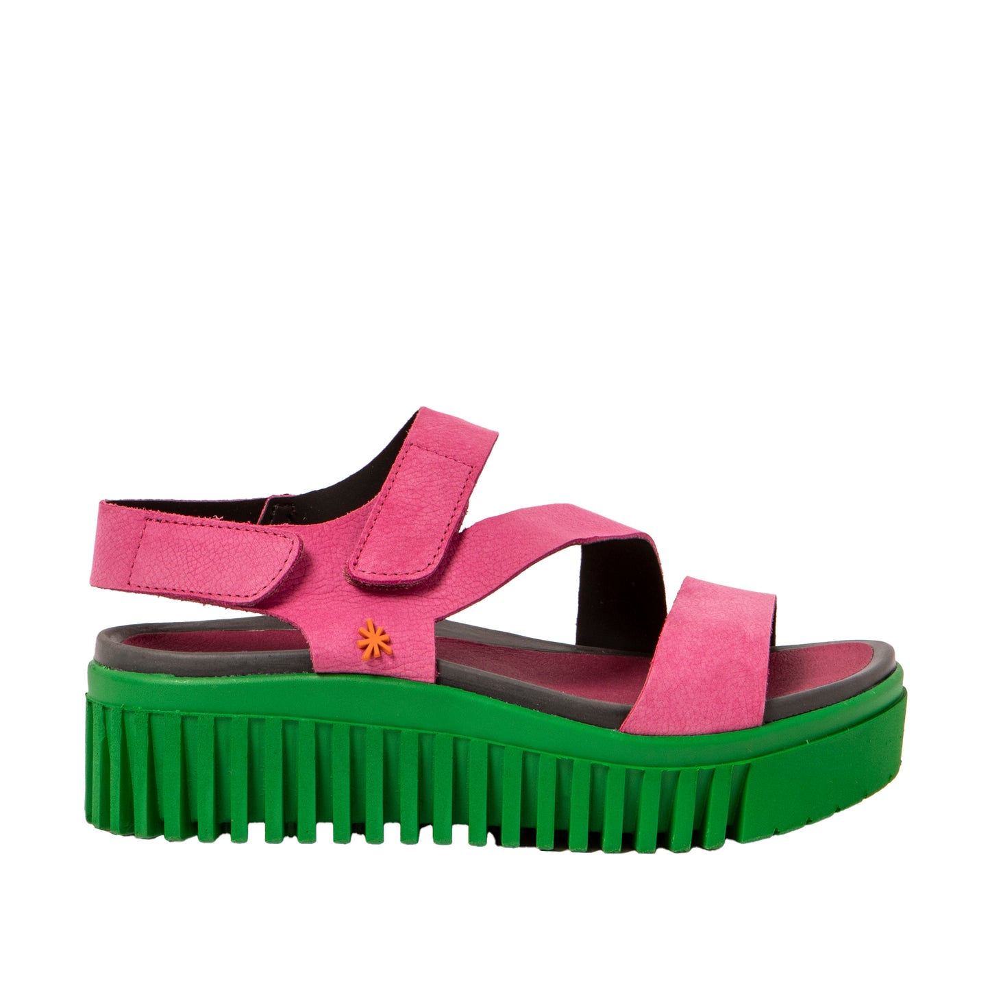 Art 1573 nobuck pink sandal