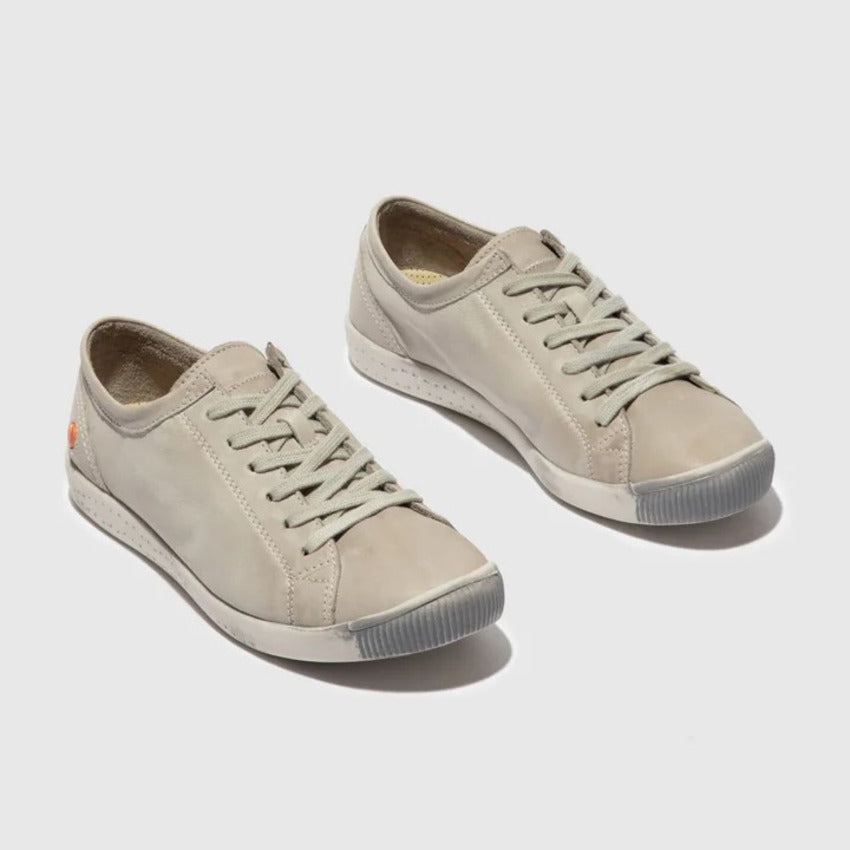 Softinos ISLA washed leather in Light Grey