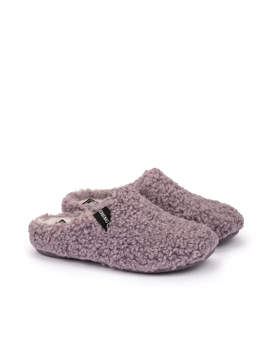 Verbenas curly lilac slippers