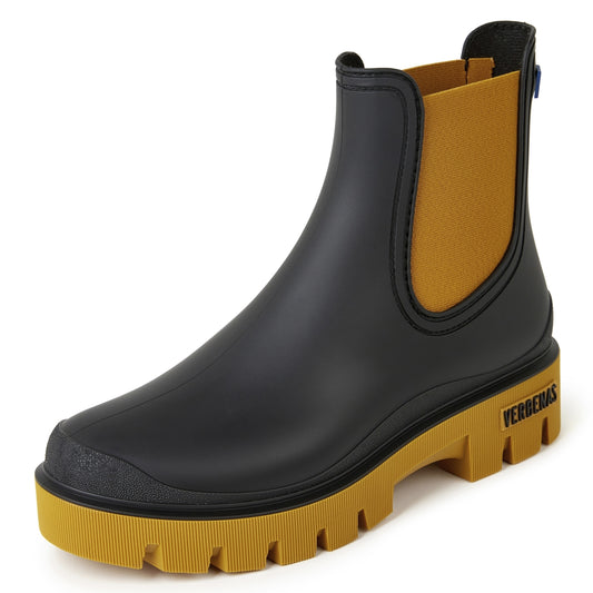 Verbenas Gaudi Wellington black/yellow boot