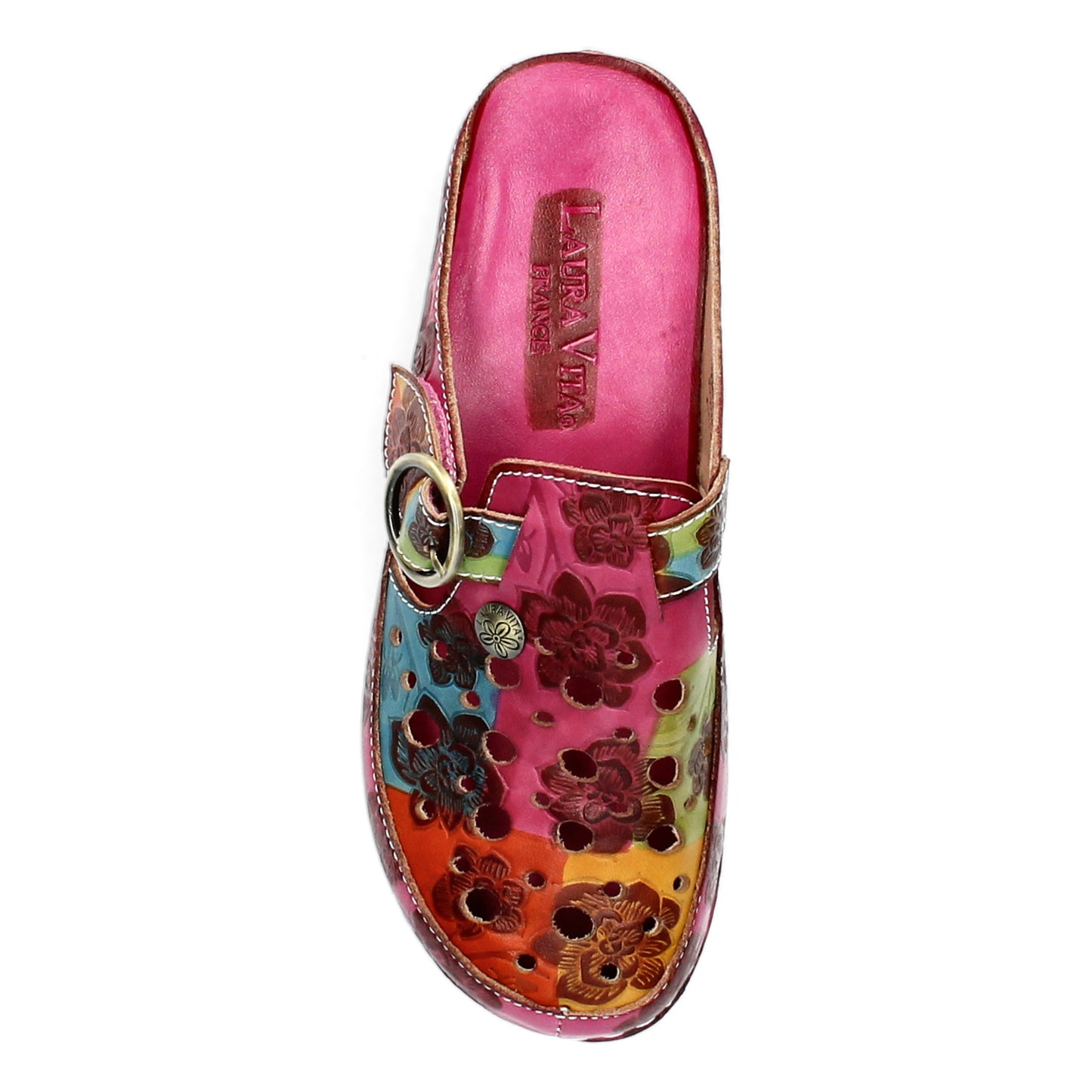 Laura Vita Dorry 08 Clogs Fuschia