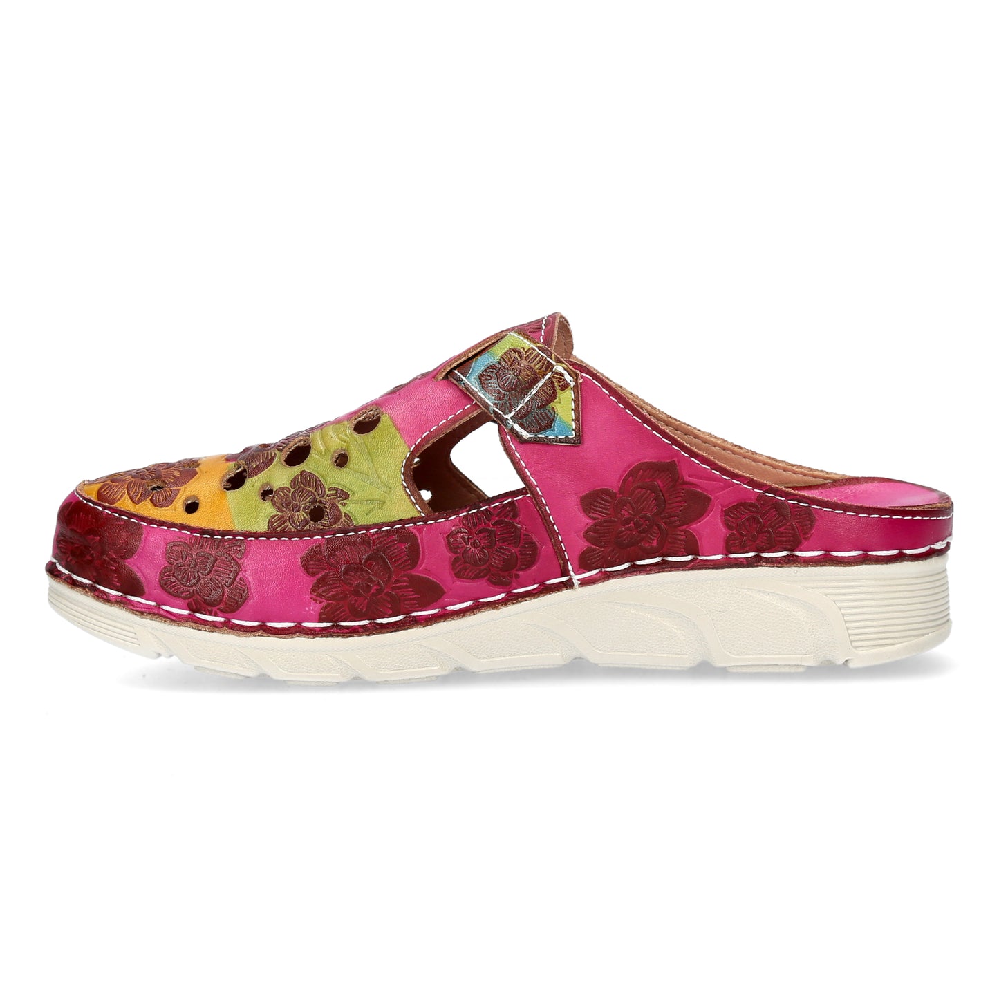 Laura Vita Dorry 08 Clogs Fuschia