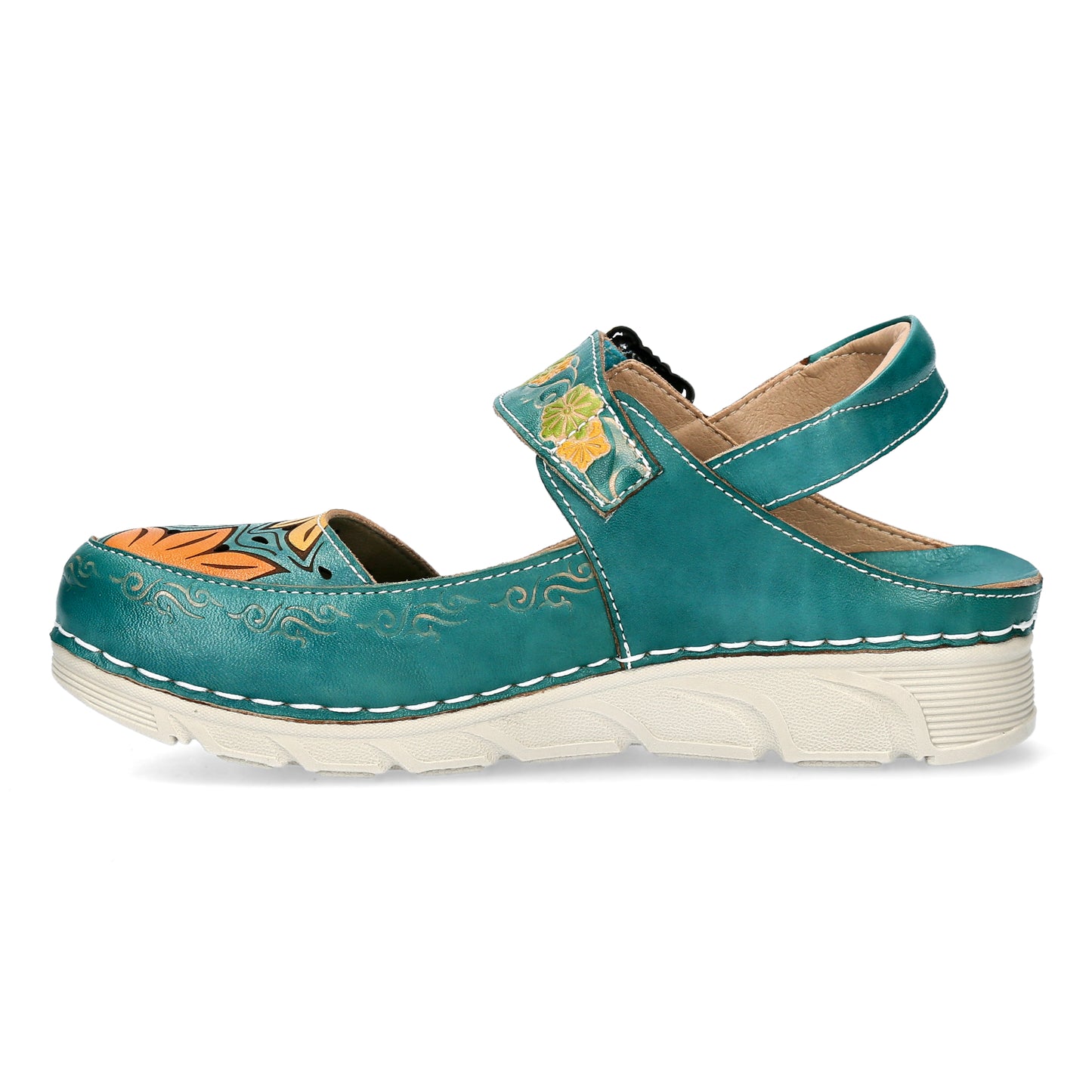 Laura Vita Dorry 11 Clogs Turquoise