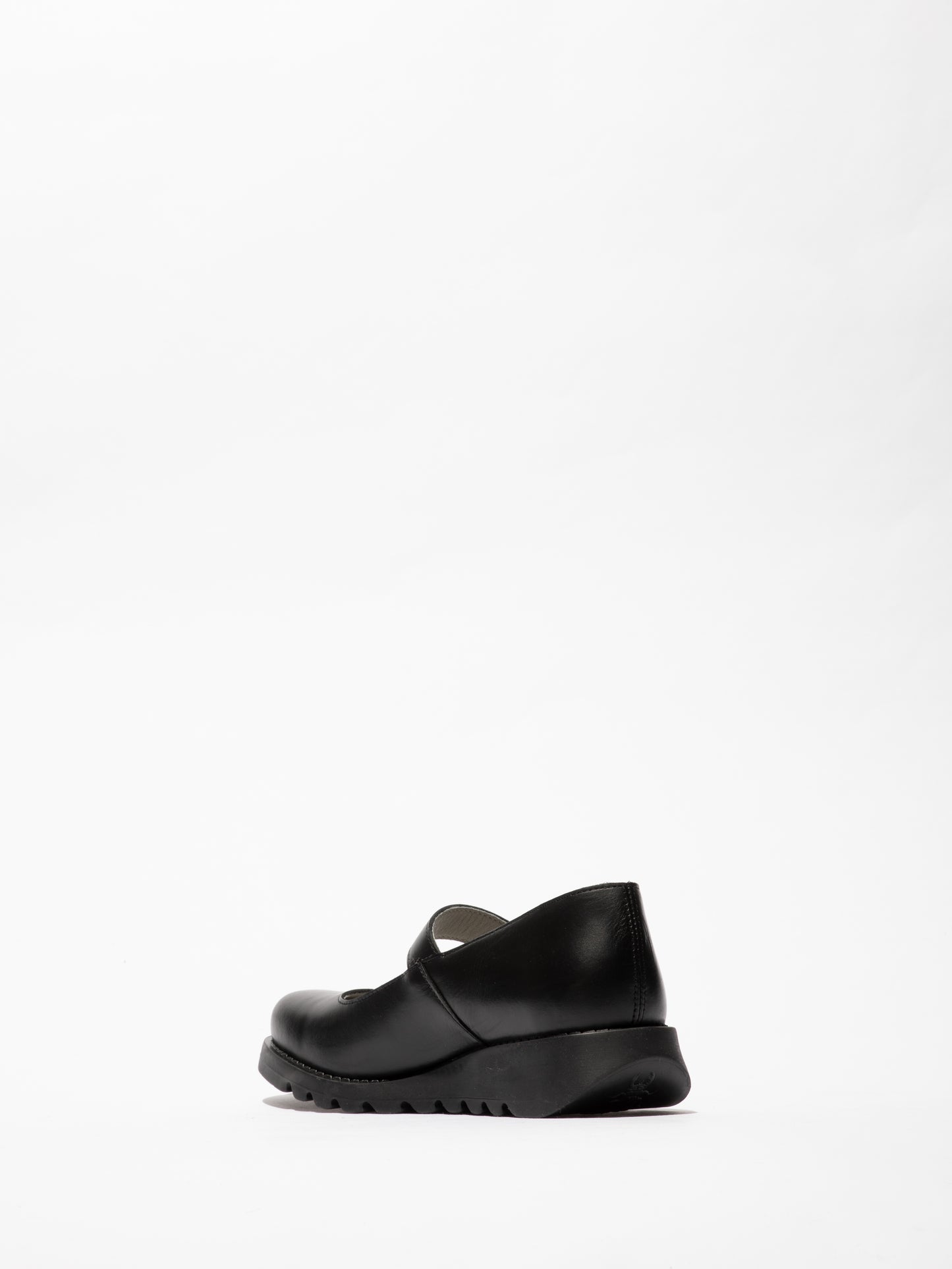 Fly Samp Black buckle shoe