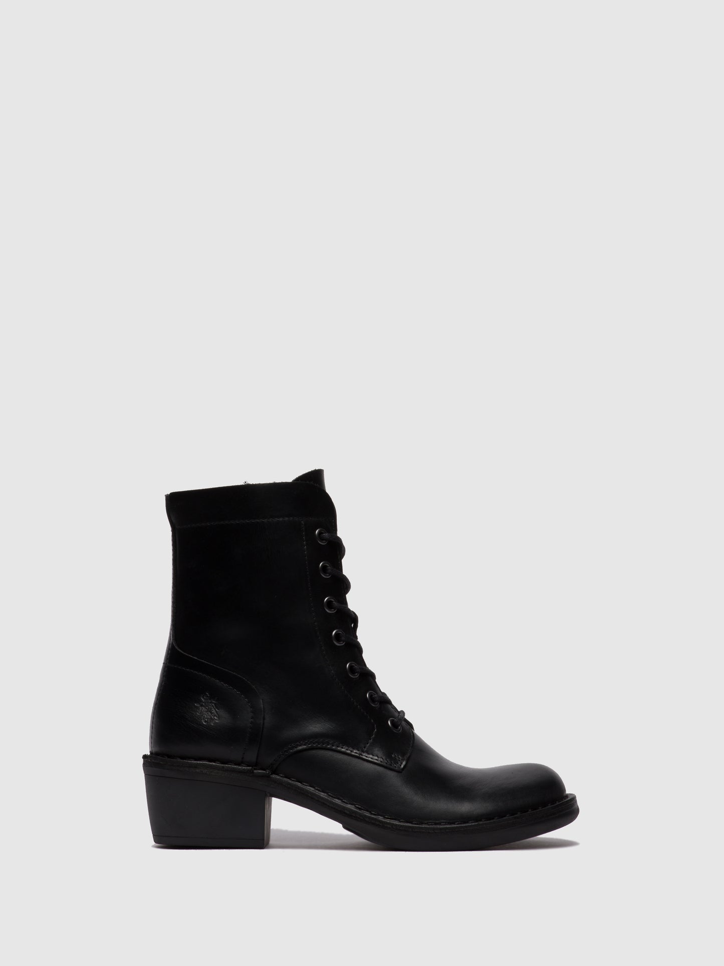 Fly Milu Black lace up boot