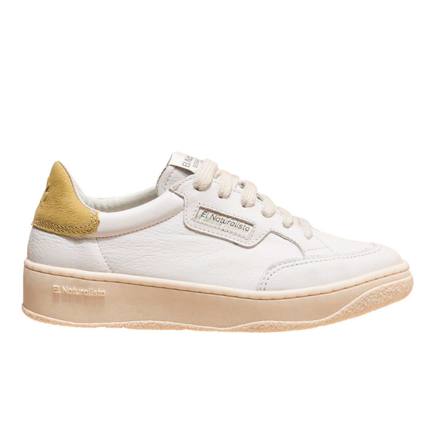 El Naturalista N5842 white multi leather trainer