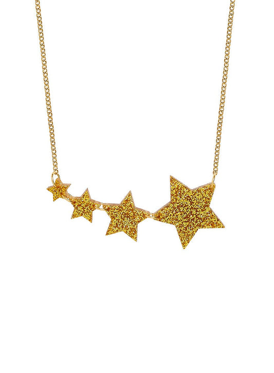 Tatty Devine shooting star necklace