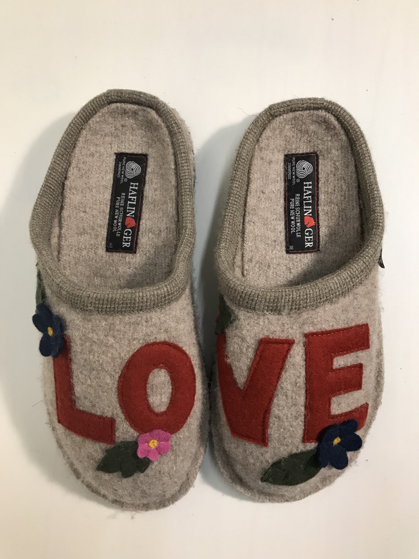 Haflinger Flair Love slippers