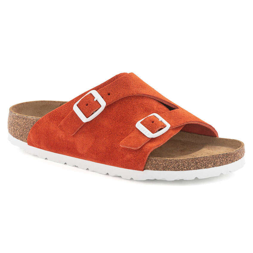 Birkenstock Zurich Sandal Tomato Red - Imeldas Shoes Norwich