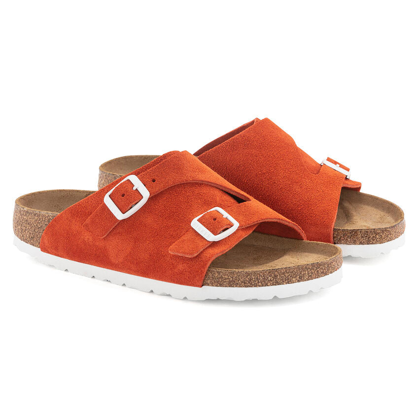 Birkenstock Zurich Sandal Tomato Red - Imeldas Shoes Norwich