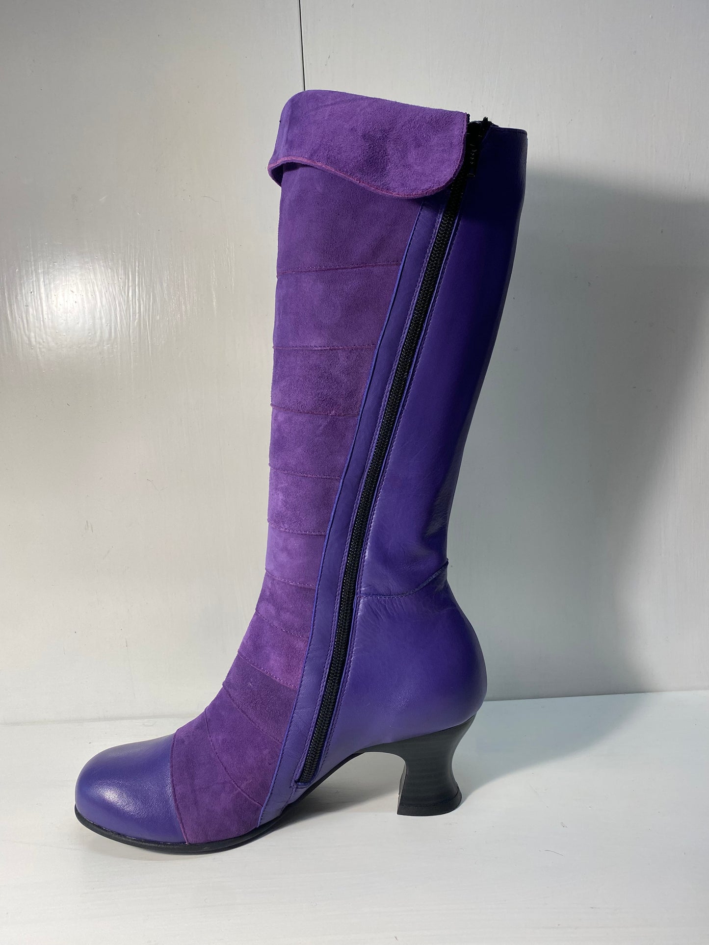 Vladi Purple Boot - Imeldas Shoes Norwich