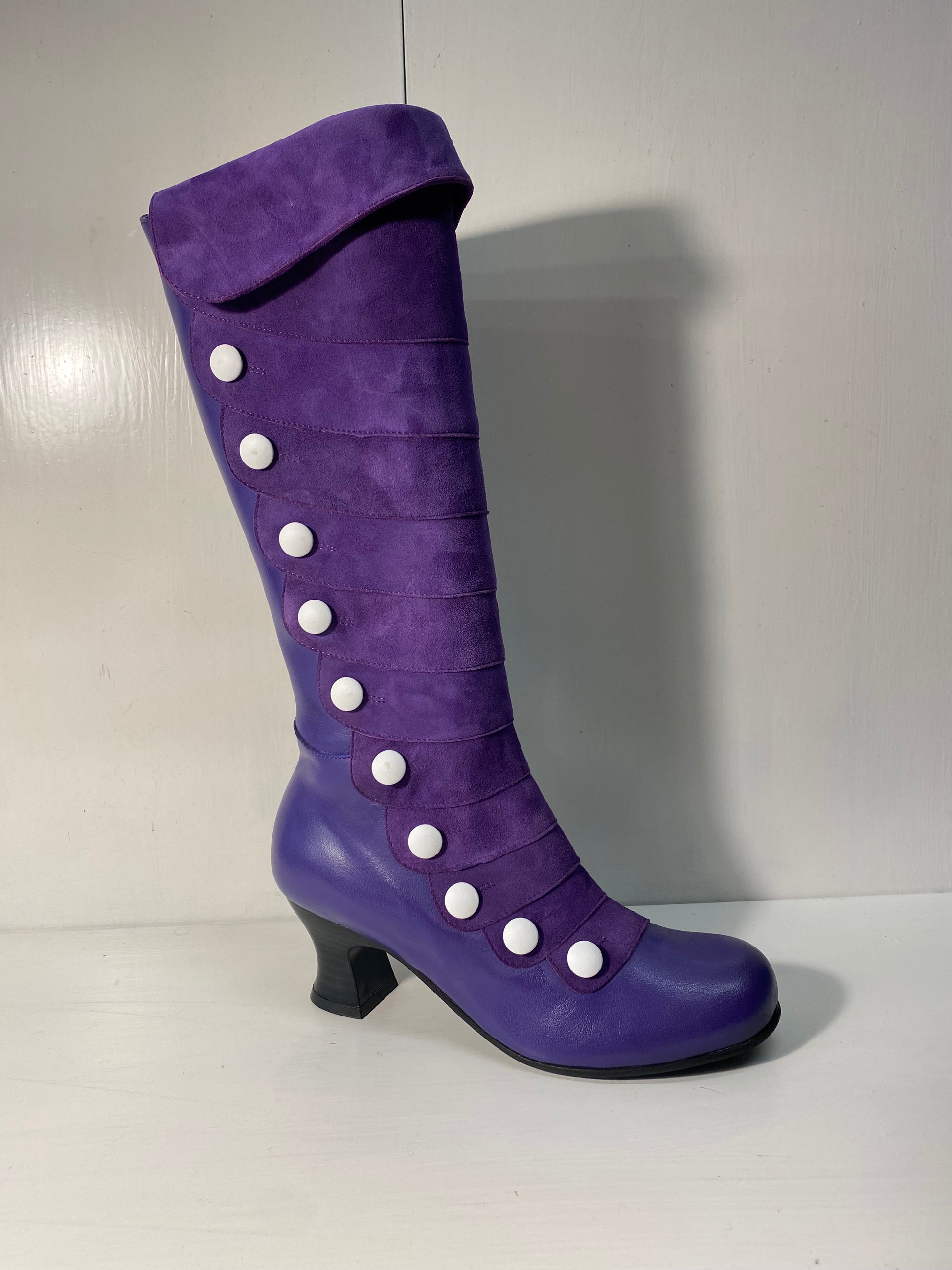 Vladi Purple Boot - Imeldas Shoes Norwich