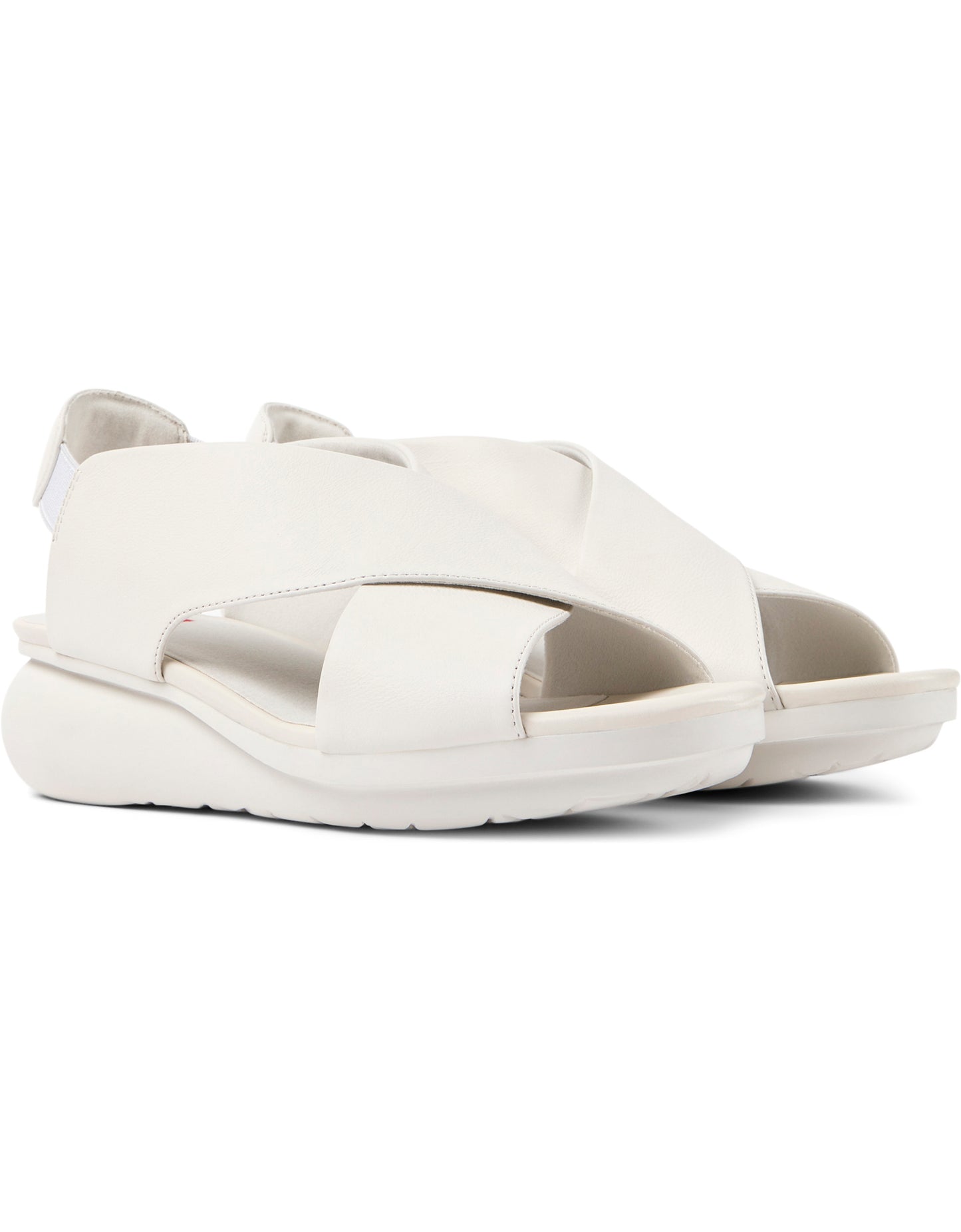 Camper k200066-052 Balloon white strap sandals - Imeldas Shoes Norwich